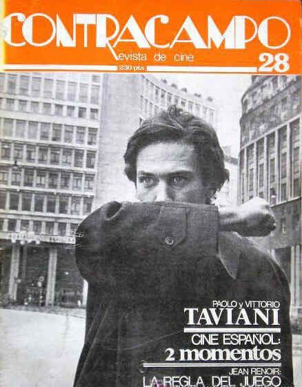 CONTRACAMPO magazine side cover Issue 28 March 1982