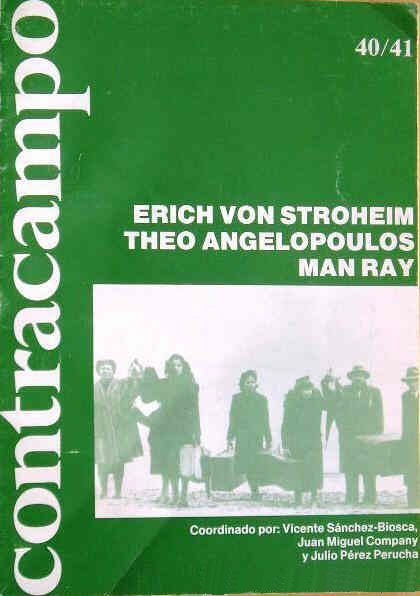 CONTRACAMPO magazine side cover Issue 40/41 September 1985