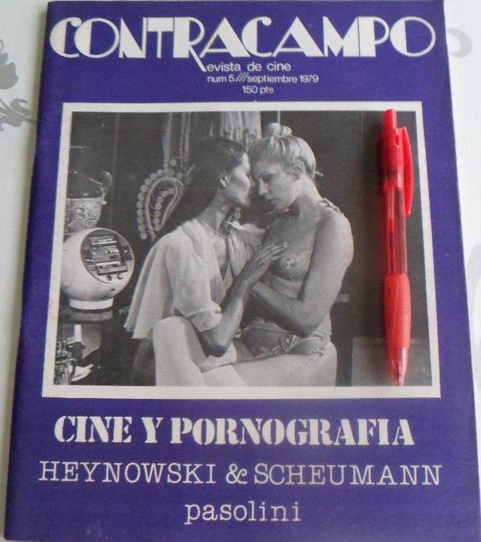 CONTRACAMPO magazine side cover Issue 5  September 1979