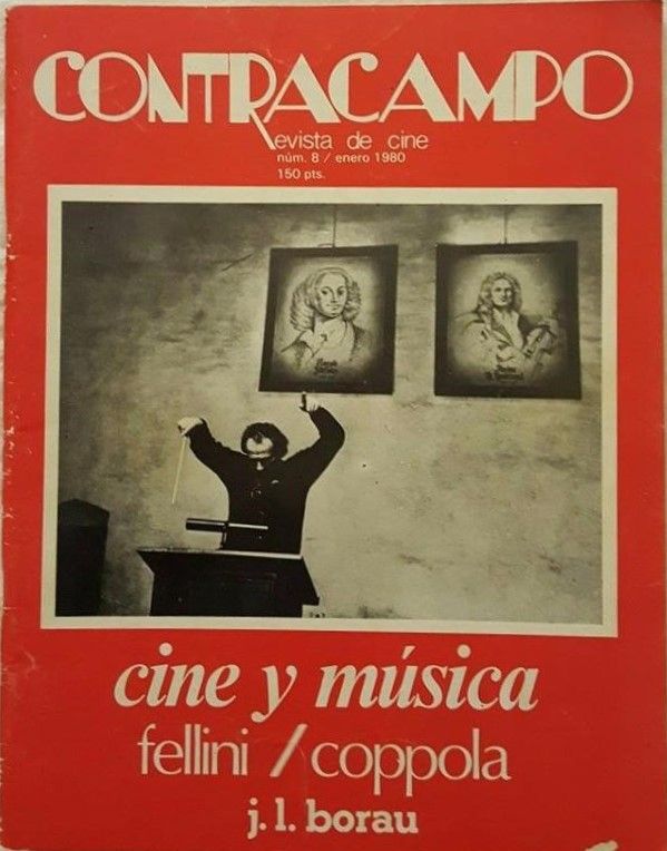 CONTRACAMPO magazine side cover Issue 8  January 1980