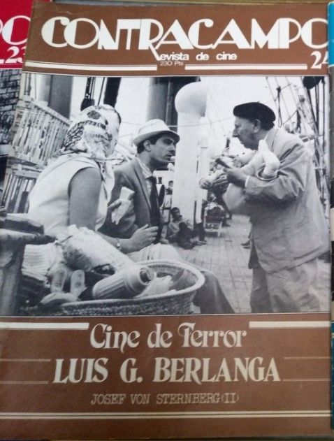 CONTRACAMPO magazine side cover Issue 24  October 1981