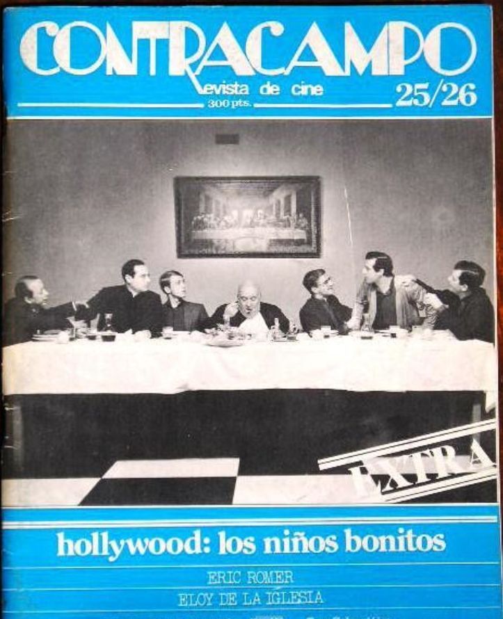 CONTRACAMPO magazine side cover Issue 25-26  November 1981