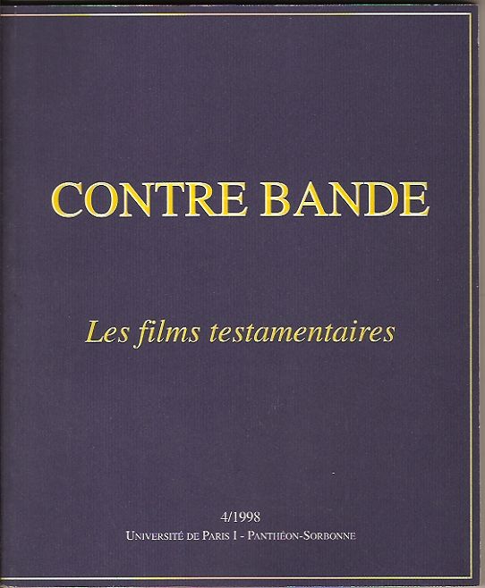 CONTRE BANDE magazine side cover Issue 4  1998