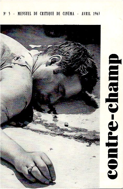 CONTRE-CHAMP magazine side cover Issue 5 April 1963
