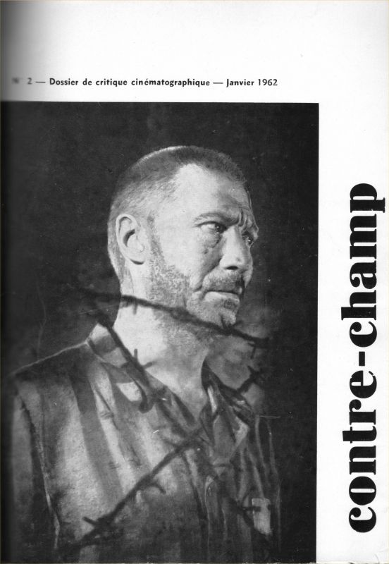 CONTRE-CHAMP magazine side cover Issue 2 January 1962