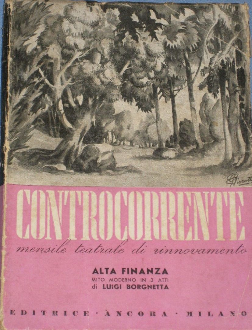 CONTROCORRENTE magazine side cover Issue 3  March 1946