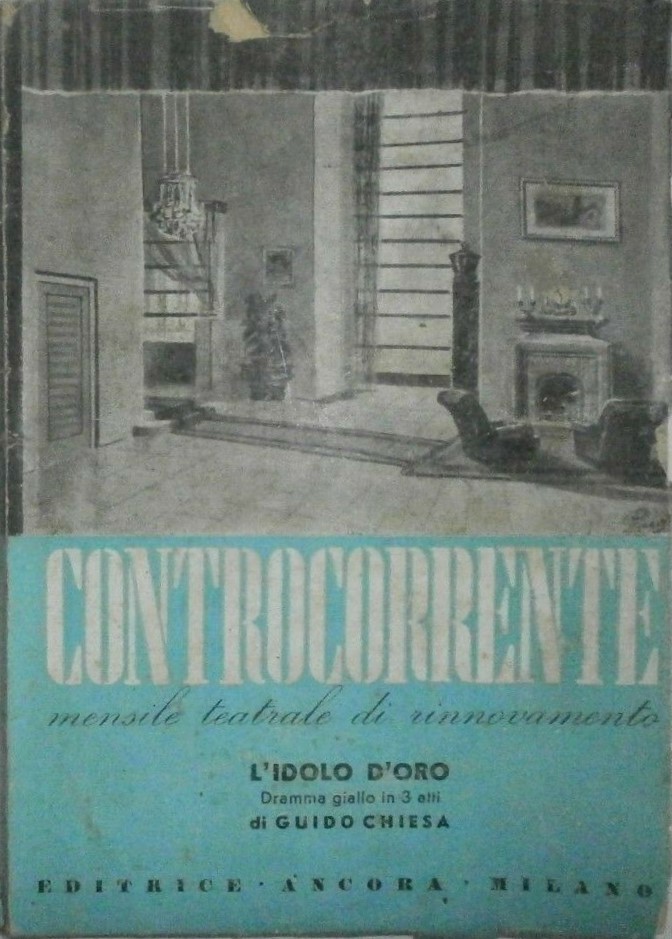 CONTROCORRENTE magazine side cover Issue 6-7  June/July 1946