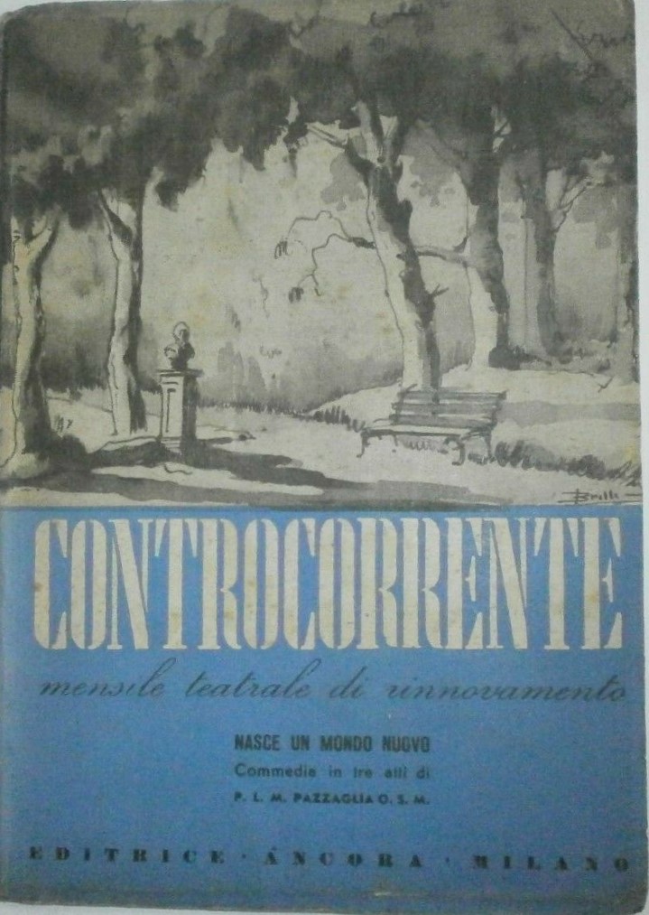 CONTROCORRENTE magazine side cover Issue 3  March 1947