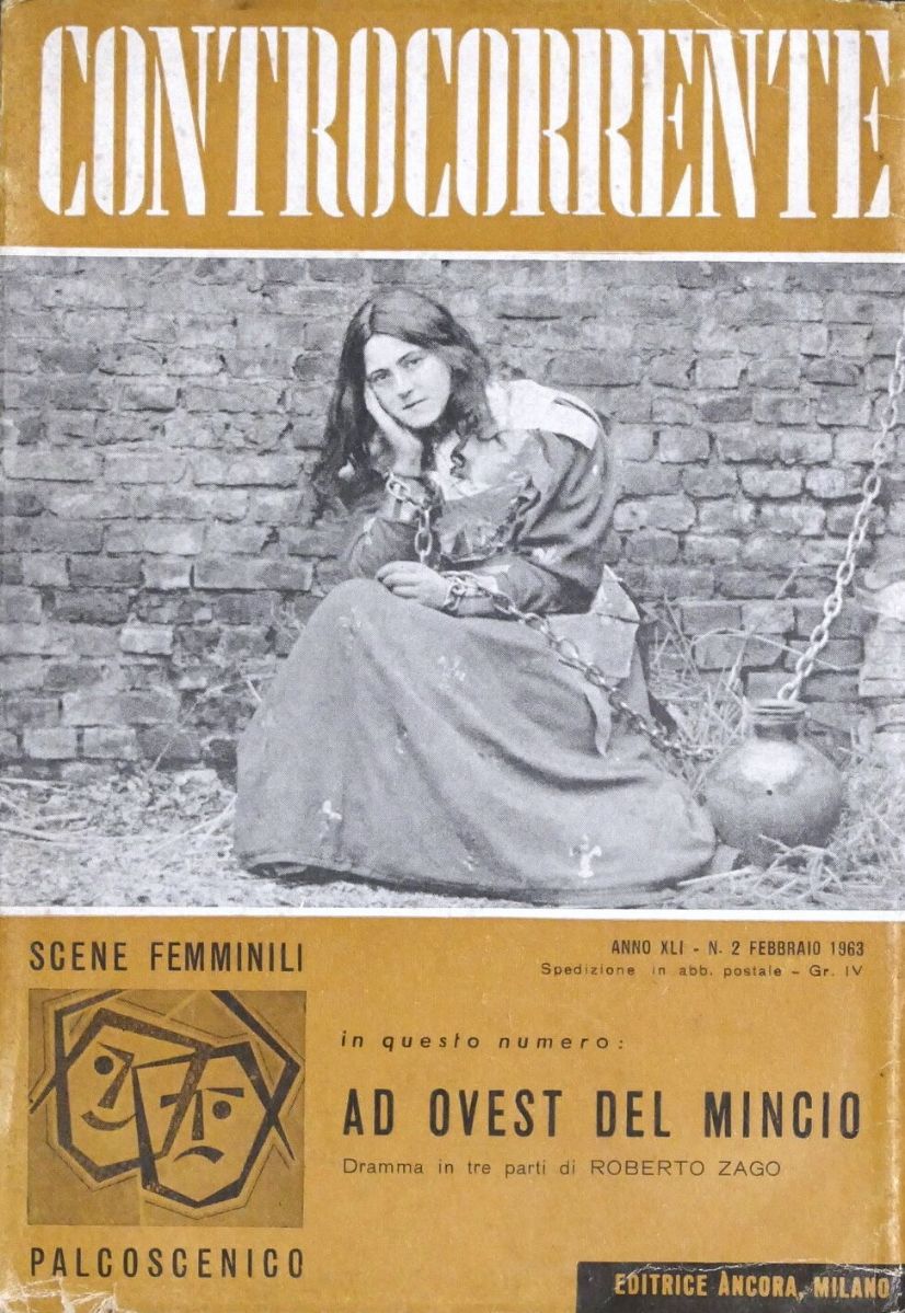 CONTROCORRENTE magazine side cover Issue 2  February 1963