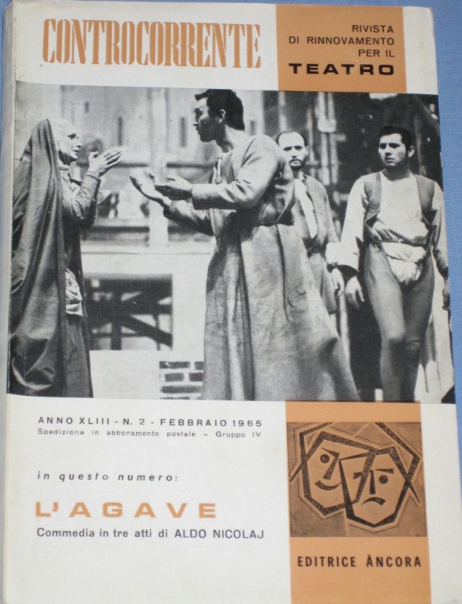 CONTROCORRENTE magazine side cover Issue 2  February 1965