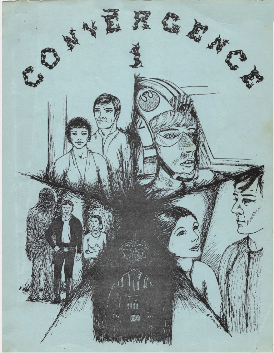CONVERGENCE magazine side cover Issue 1 May 1983