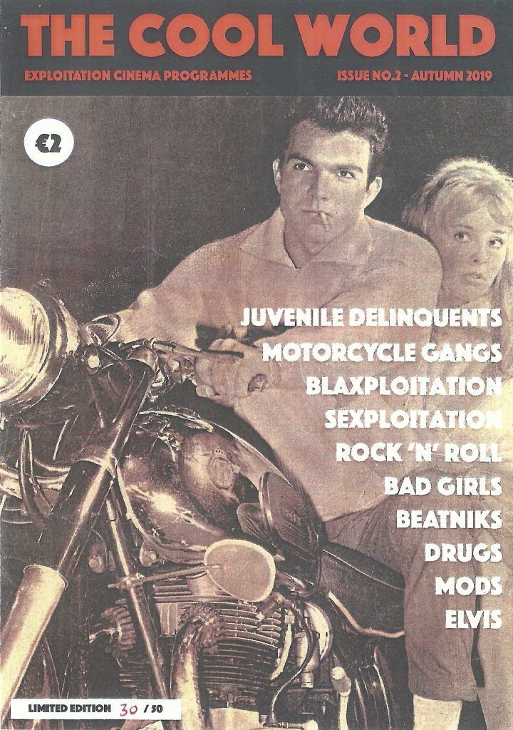 COOL WORLD magazine side cover Issue 2 Autumn 2019
