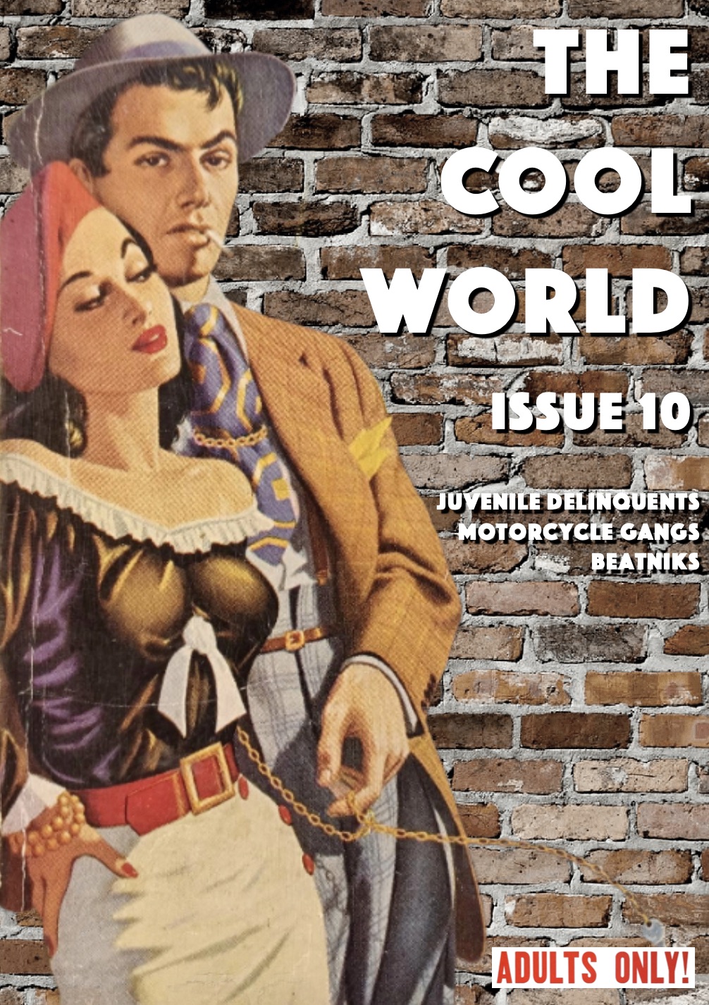 COOL WORLD magazine side cover Issue 10 Summer 2023