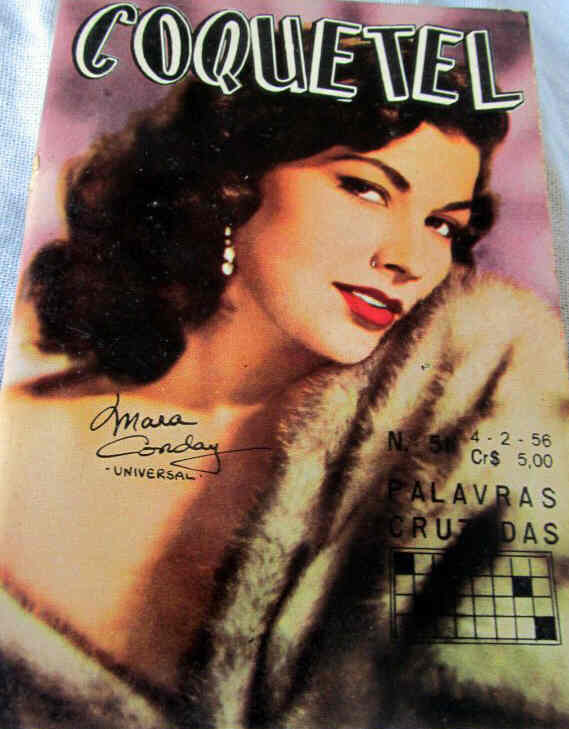 COQUETEL magazine side cover 4 February 1956