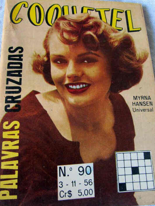 COQUETEL magazine side cover Issue 90 3 November 1956