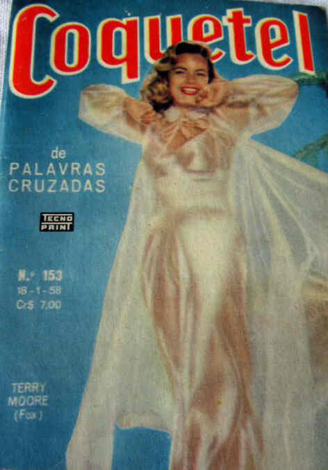COQUETEL magazine side cover Issue 153 18 January 1958
