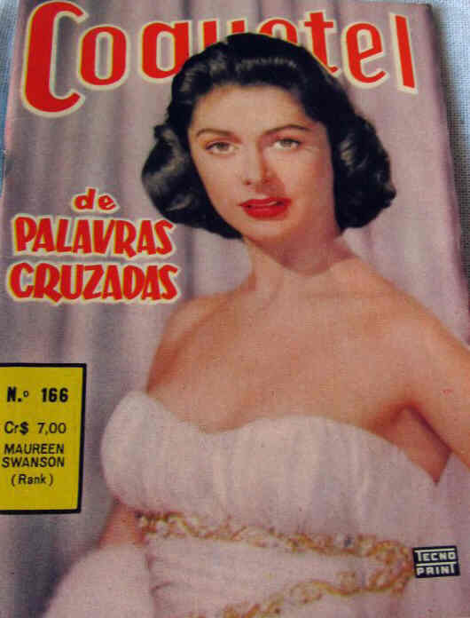 COQUETEL magazine side cover Issue 166   1958
