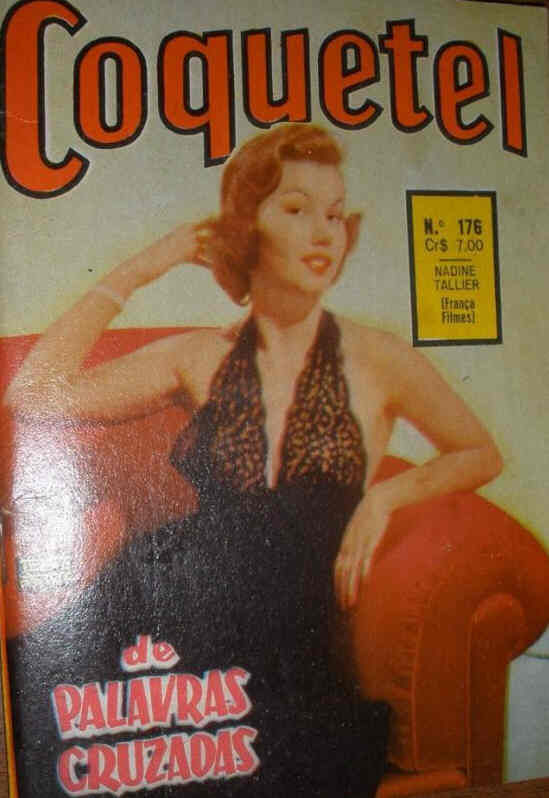 COQUETEL magazine side cover Issue 176   1958