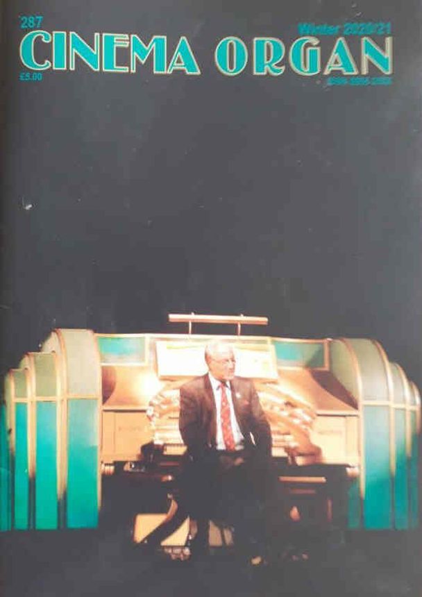 CINEMA ORGAN magazine side cover Issue 287 Winter 2020