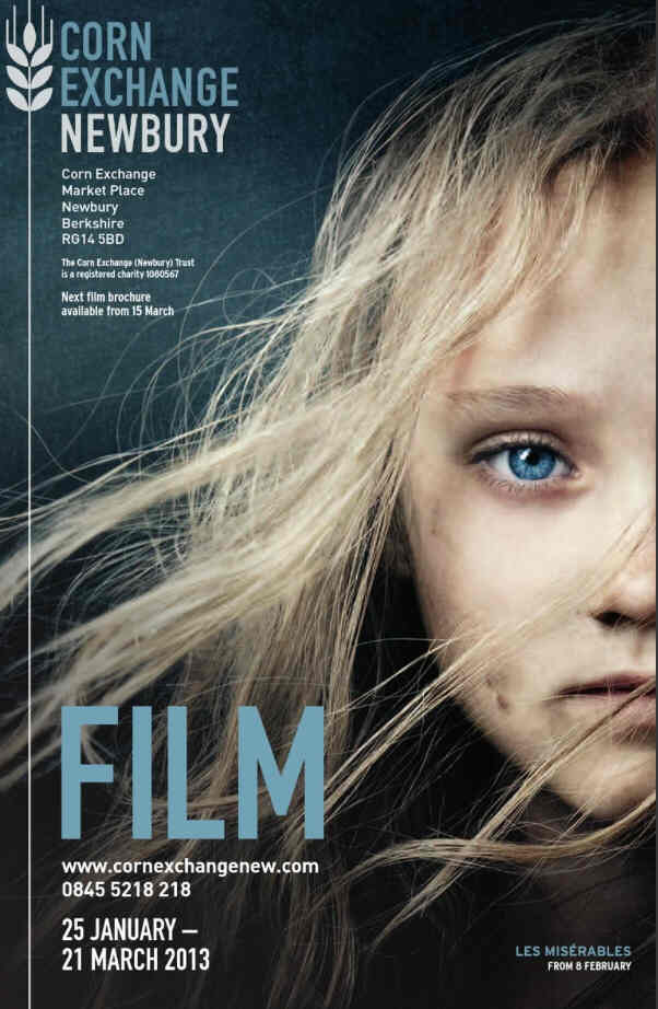 CORN EXCHANGE NEWBURY magazine side cover January/March 2013