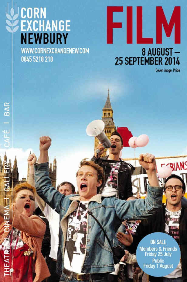 CORN EXCHANGE NEWBURY magazine side cover August/September 2014