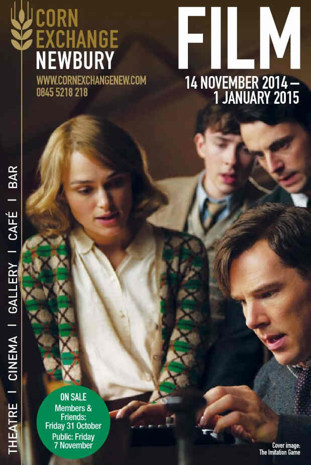 CORN EXCHANGE NEWBURY magazine side cover November/December 2014
