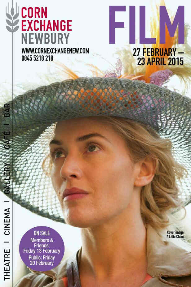 CORN EXCHANGE NEWBURY magazine side cover February/April 2015