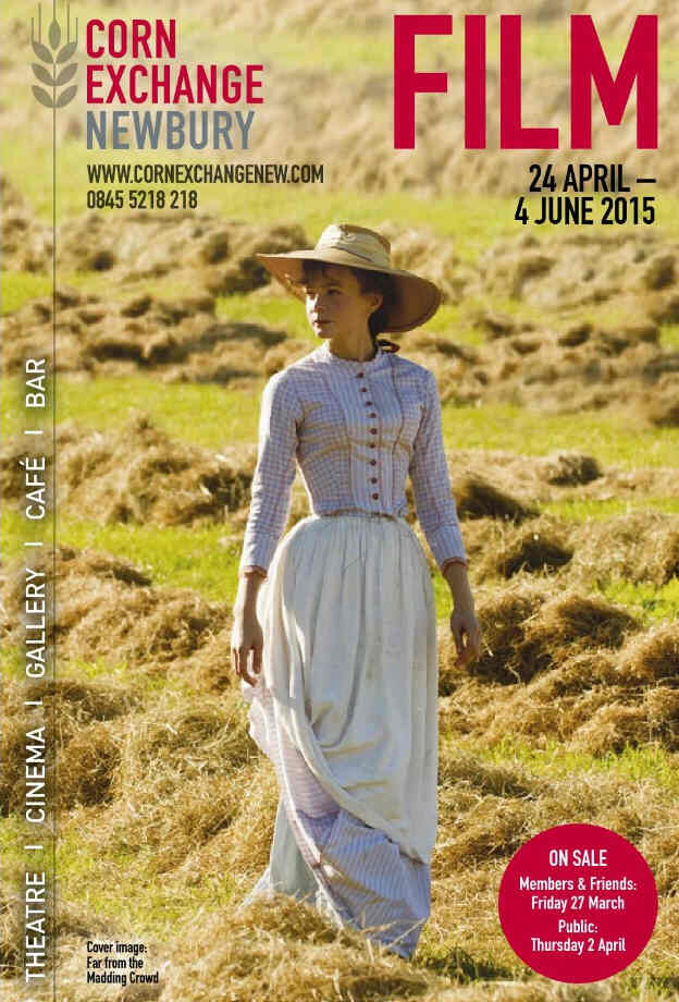 CORN EXCHANGE NEWBURY magazine side cover April/June 2015