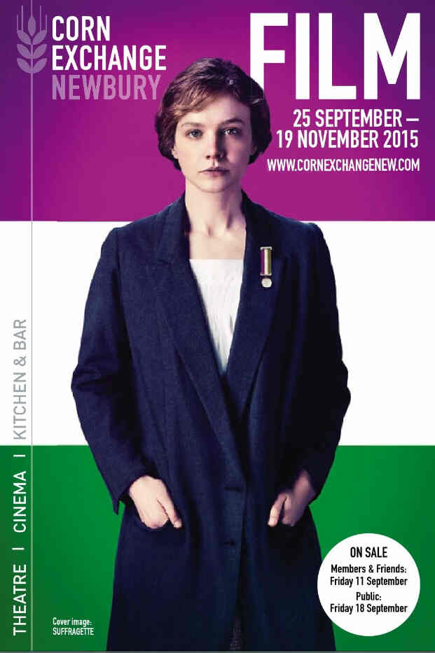 CORN EXCHANGE NEWBURY magazine side cover September/November 2015