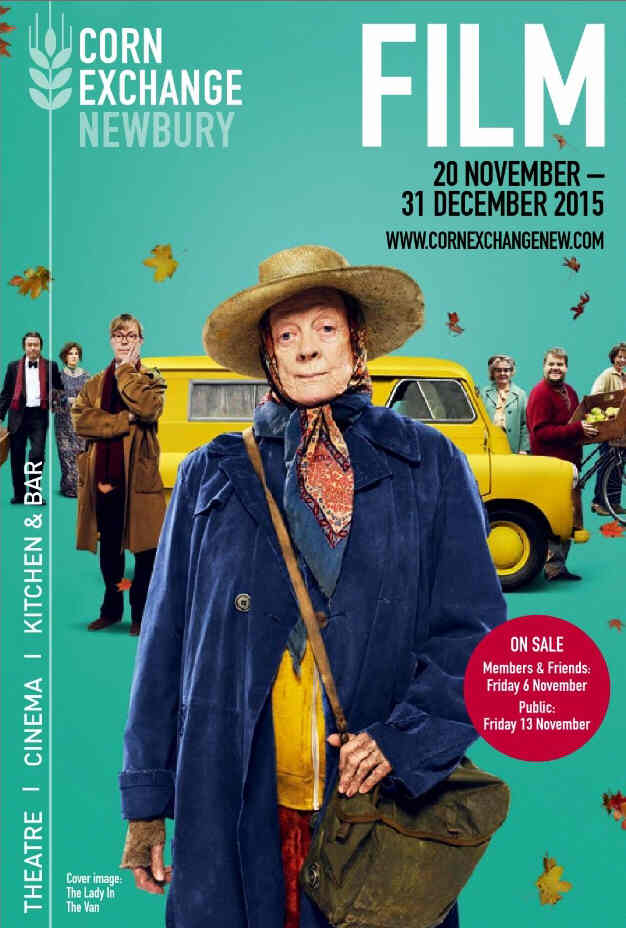 CORN EXCHANGE NEWBURY magazine side cover November/December 2015