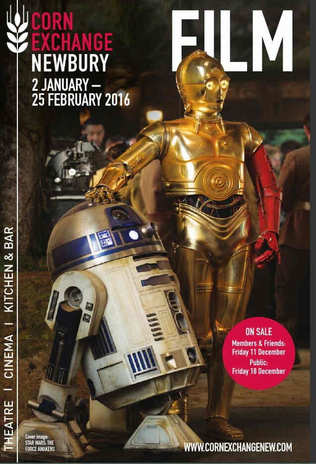 CORN EXCHANGE NEWBURY magazine side cover January/February 2016