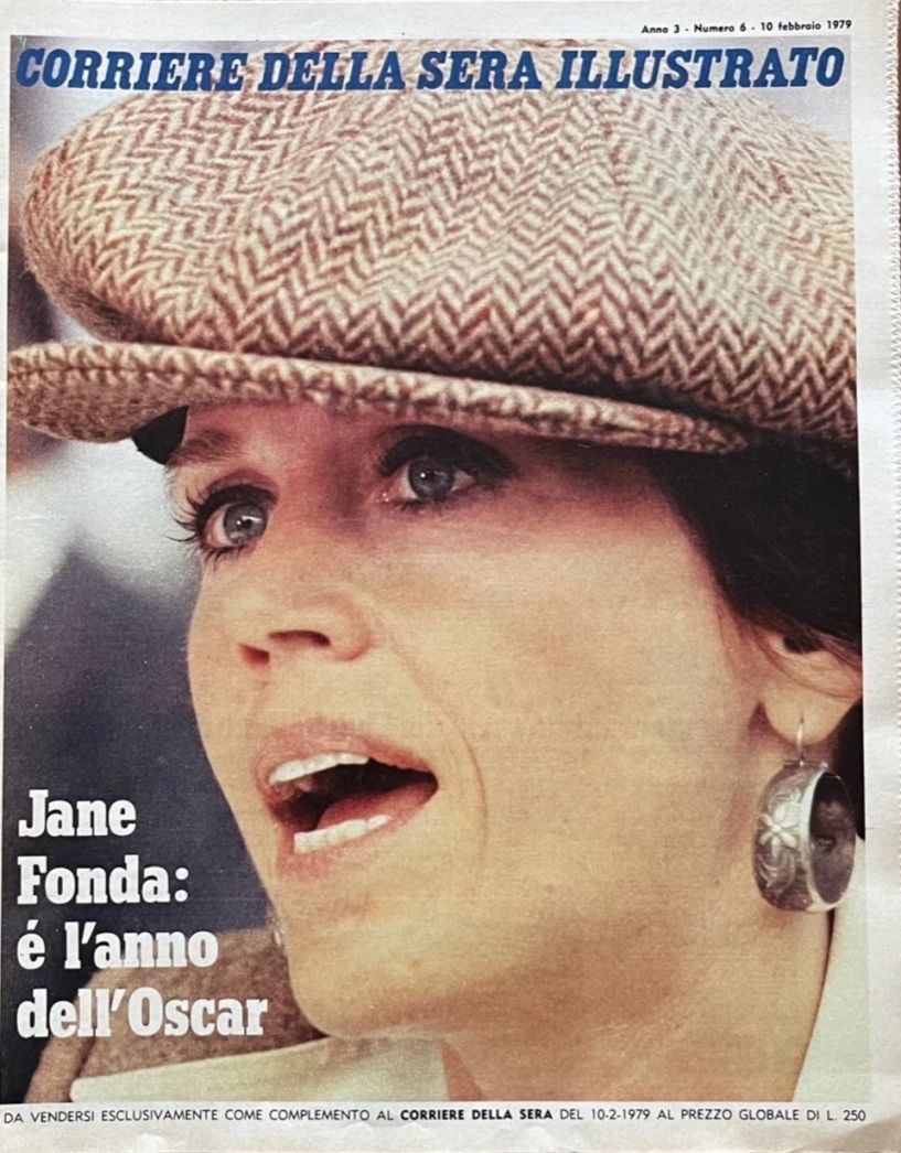 CORRIERE DELLA SERA ILLUSTRATO magazine side cover Issue 6 10 February 1979