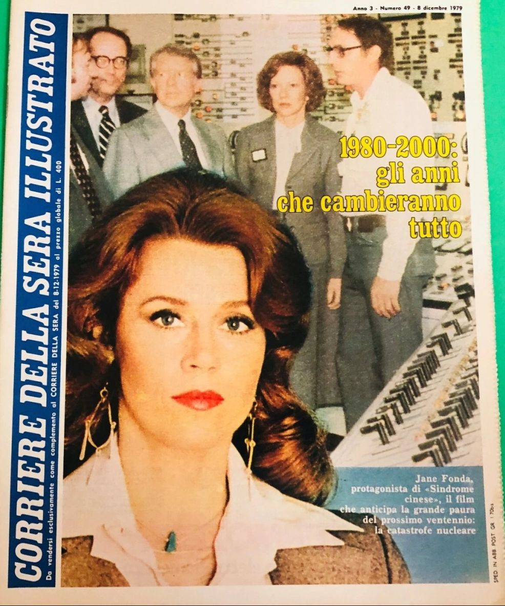 CORRIERE DELLA SERA ILLUSTRATO magazine side cover Issue 49 8 December 1979