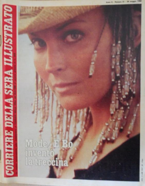 CORRIERE DELLA SERA ILLUSTRATO magazine side cover 24 May 1980