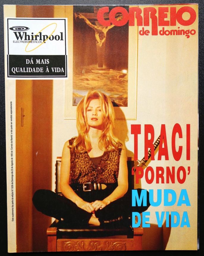 CORREIO DE DOMINGO magazine side cover 22 August 1993