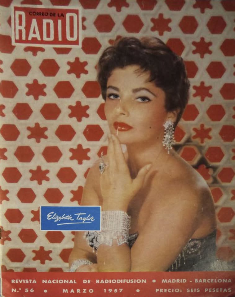 CORREO DE LA RADIO magazine side cover Issue 56  March 1967