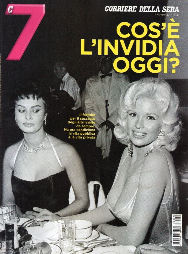 CORRIERE DELLA SERA MAGAZINE magazine side cover 3 August 2017