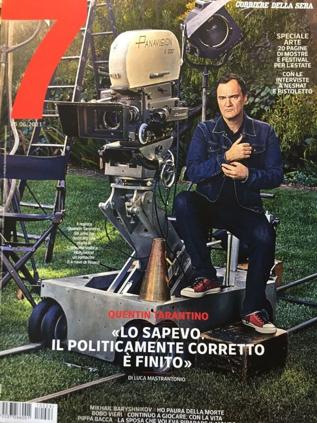 CORRIERE DELLA SERA MAGAZINE magazine side cover 25 June 2021
