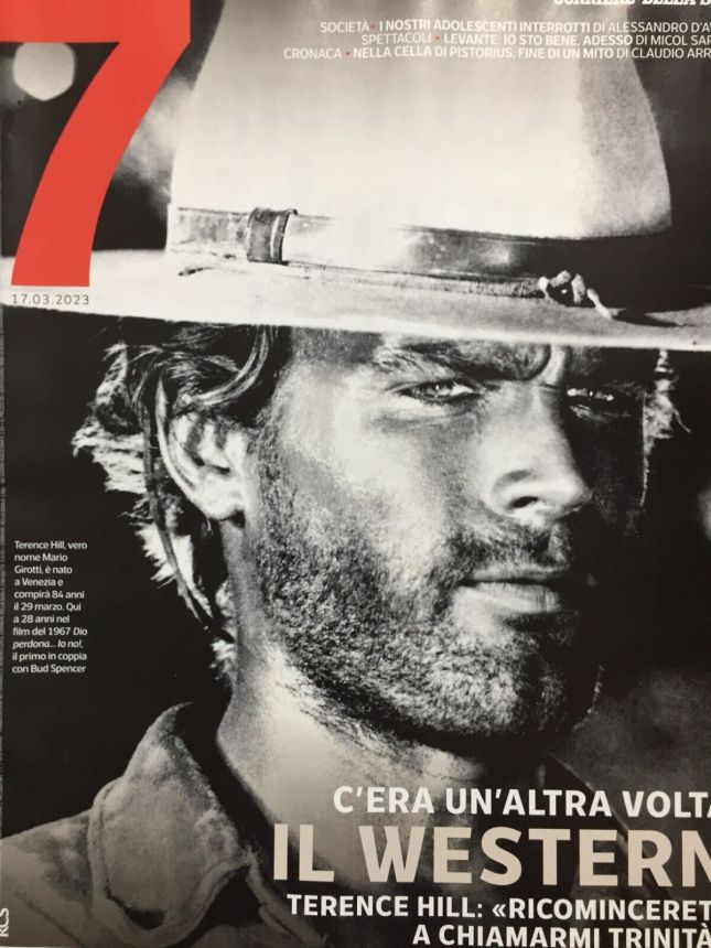 CORRIERE DELLA SERA MAGAZINE magazine side cover 17 March 2023