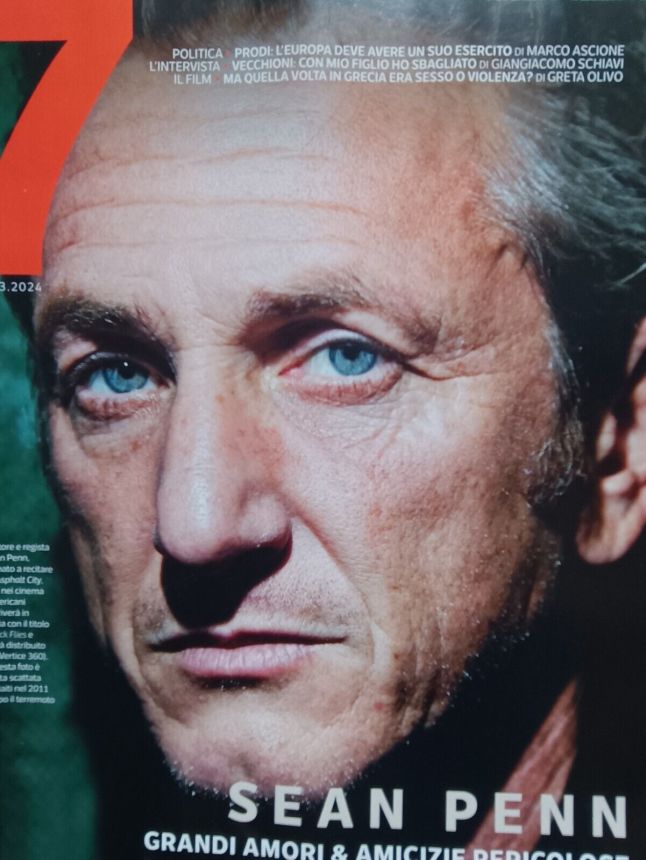 CORRIERE DELLA SERA MAGAZINE magazine side cover 29 March 2024