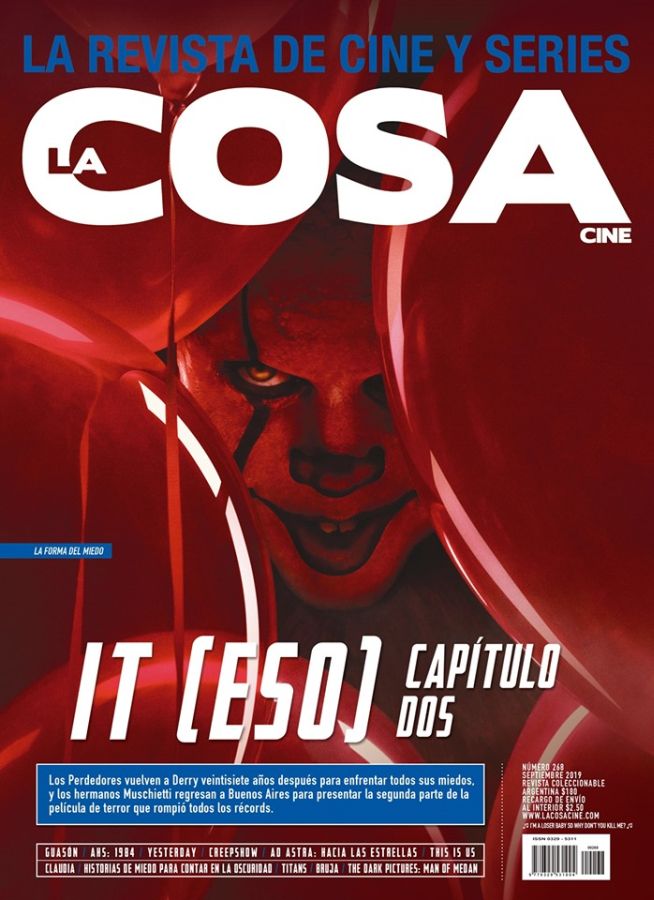LA COSA CINE magazine side cover Issue 268  September 2019