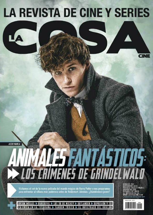 LA COSA CINE magazine side cover Issue 259  November 2018