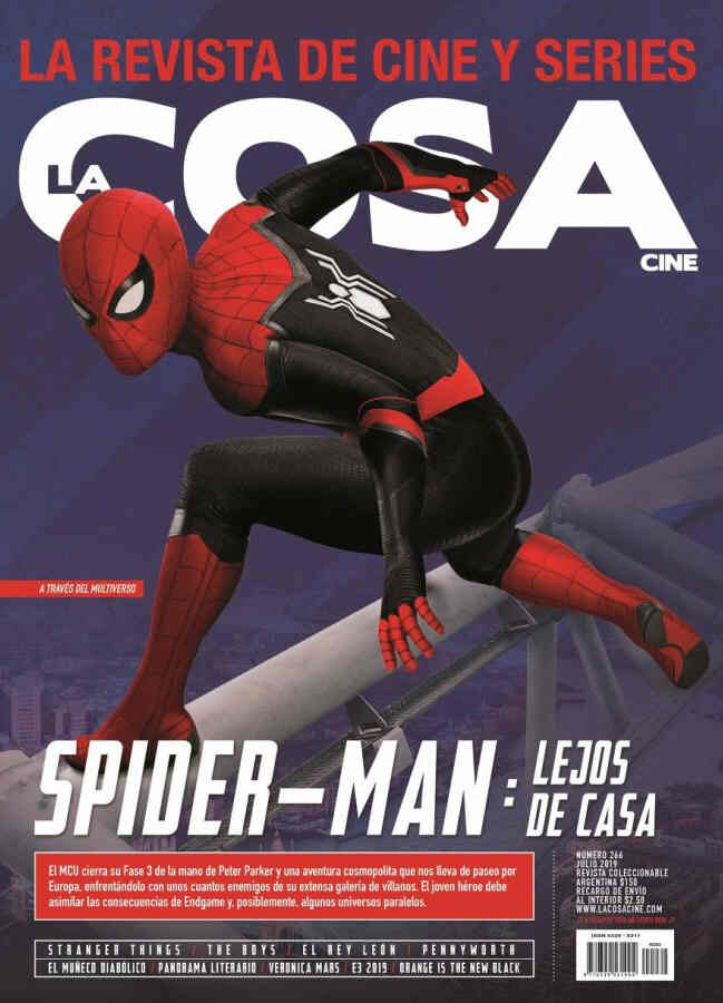 LA COSA CINE magazine side cover Issue 266  July 2019