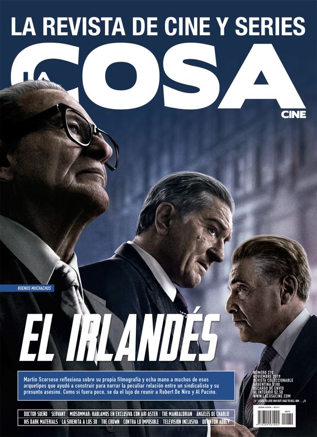 LA COSA CINE magazine side cover Issue 270  November 2019