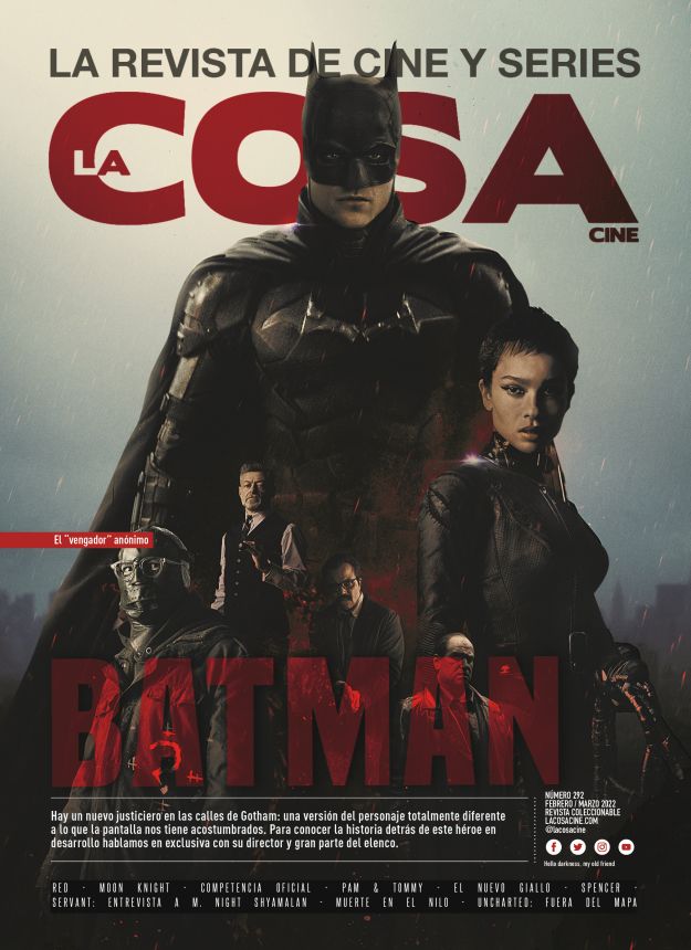 LA COSA CINE magazine side cover Issue 292  February/March 2022