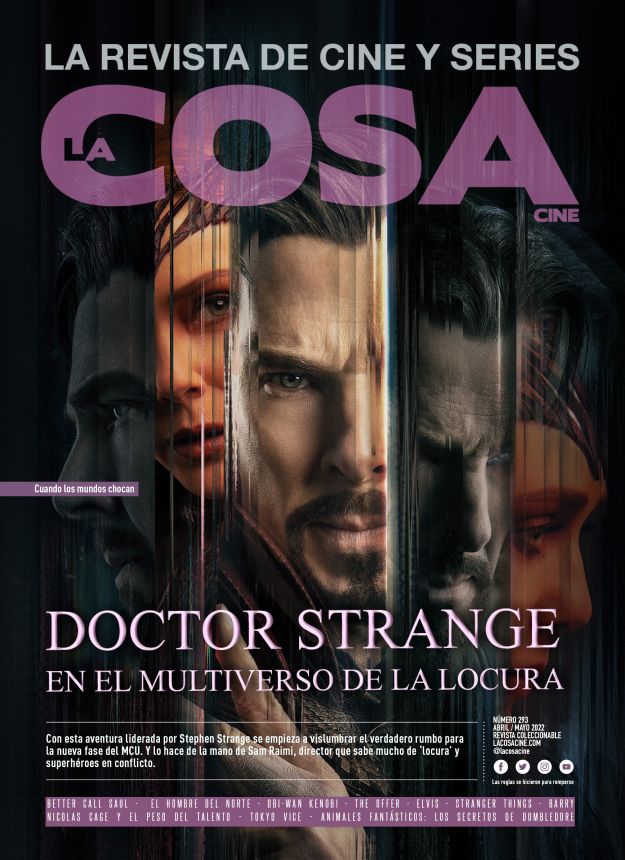 LA COSA CINE magazine side cover Issue 293  April/May 2022