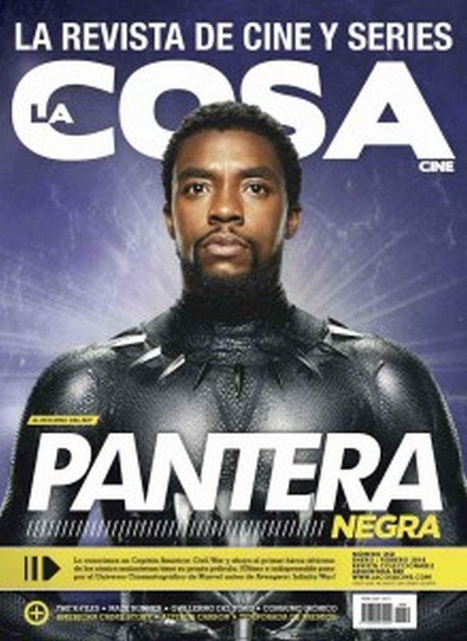 LA COSA CINE magazine side cover Issue 250  January 2018
