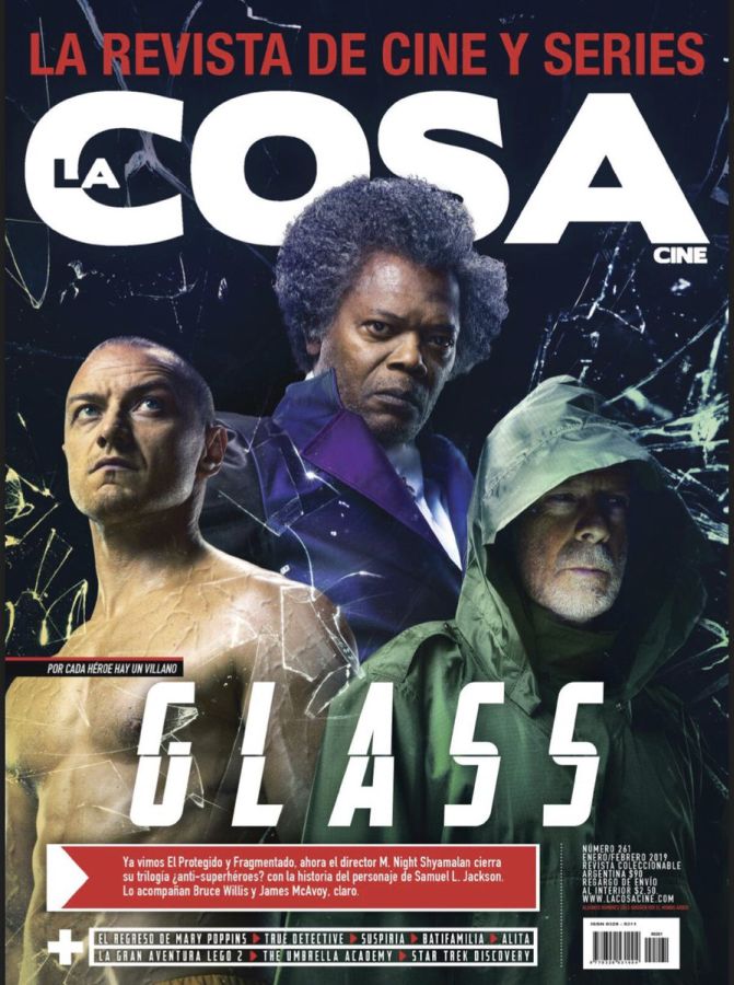 LA COSA CINE magazine side cover Issue 261  January/February 2019