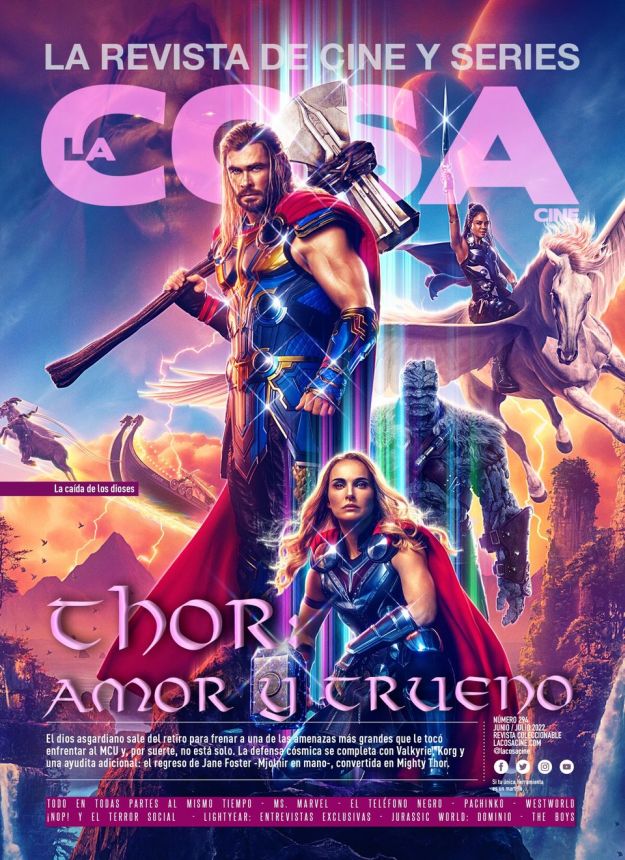 LA COSA CINE magazine side cover Issue 294  June/July 2022