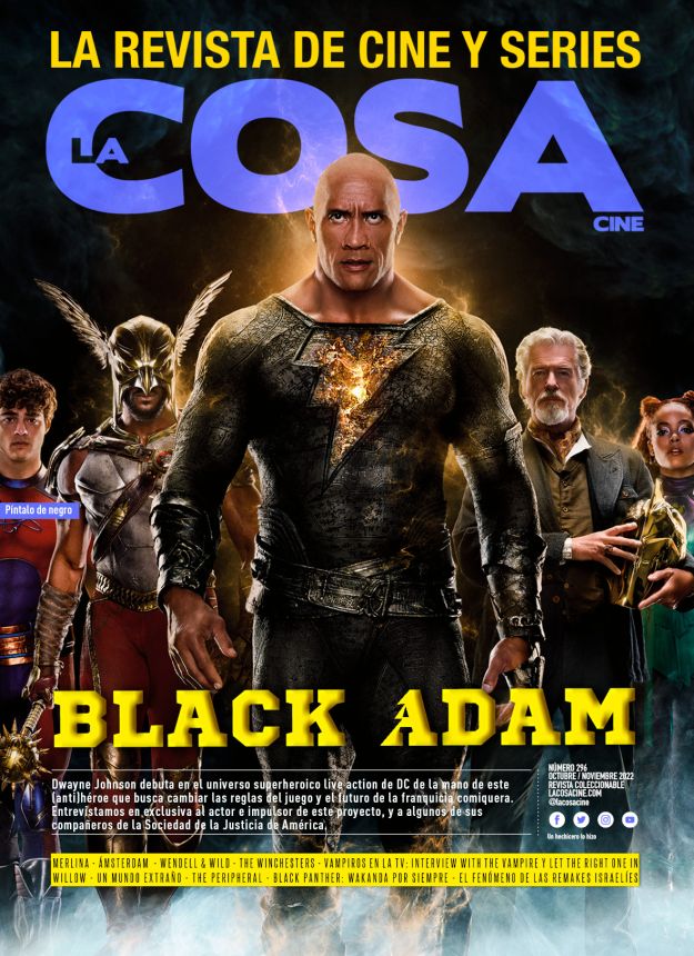 LA COSA CINE magazine side cover Issue 296  October/November 2022